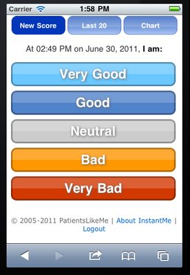 InstantMe Mobile App for iPhone/iPad