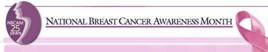 October Is National Breast Cancer Awareness Month