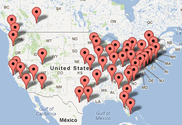 US and Canadian Locations for the Dexpramipexole Phase III Clinical Trial