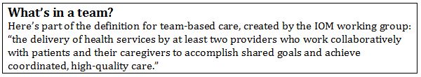 Defining "Team"