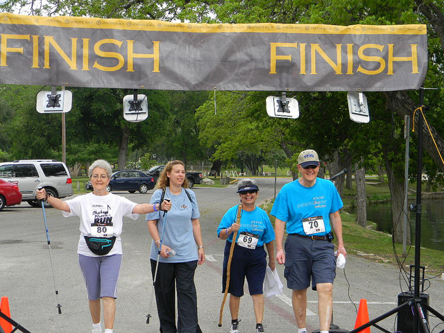 Daddytom's Team at the Shake, Rattle and Roll Run