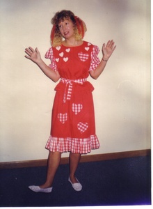 Bev Performing as Daisy Jane, the Niece of Minnie Pearl