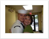PatientsLikeMe member DarkAuburn with her son