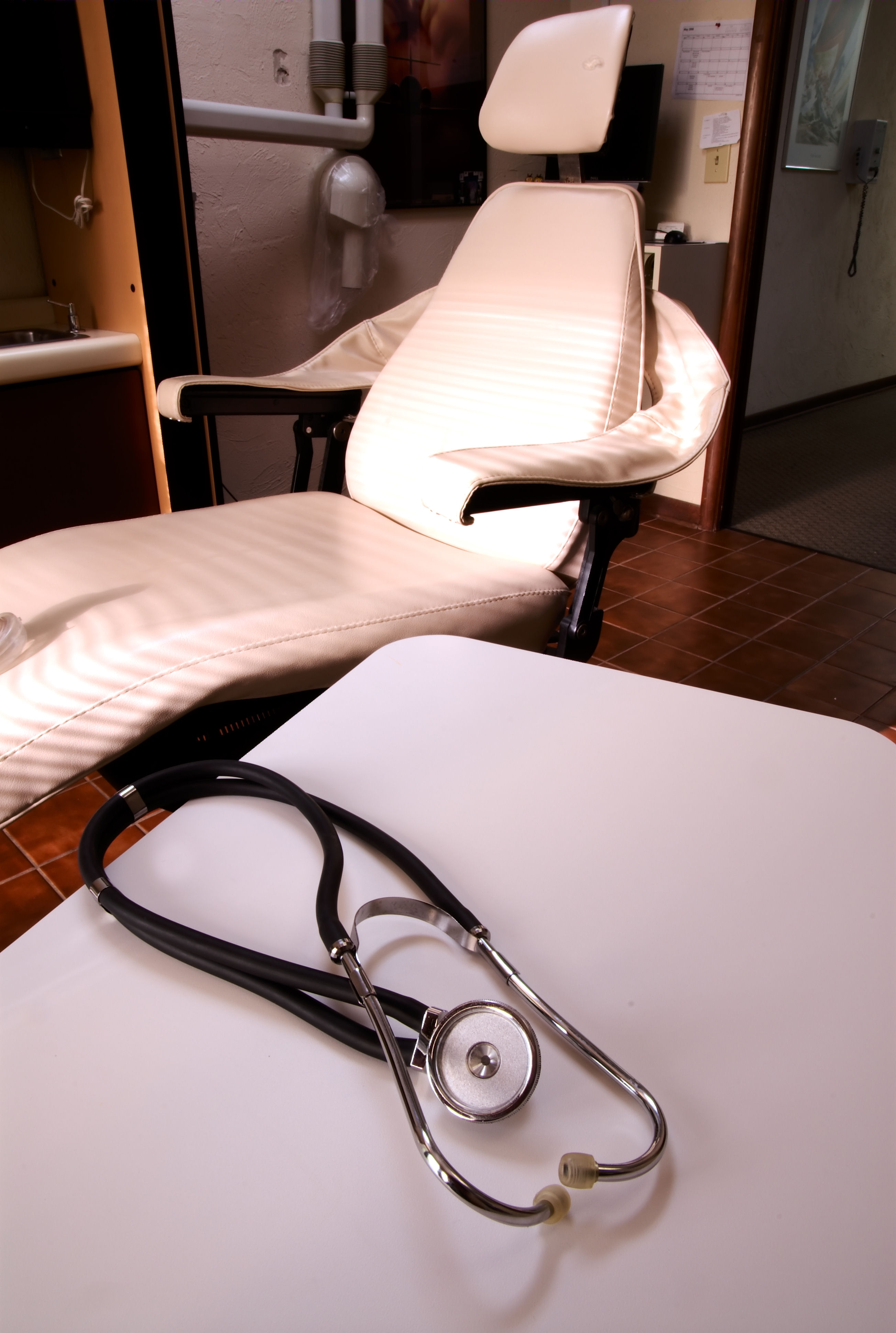 A potential issue for a disabled patient in a wheelchair:  transferring into the dentist's chair.