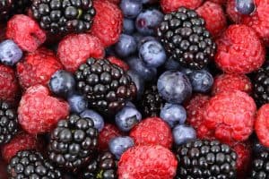 Assortment of berries