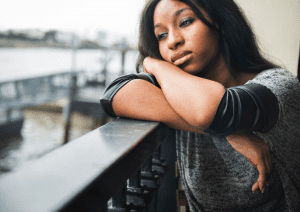 black women depressed