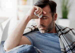 tired man